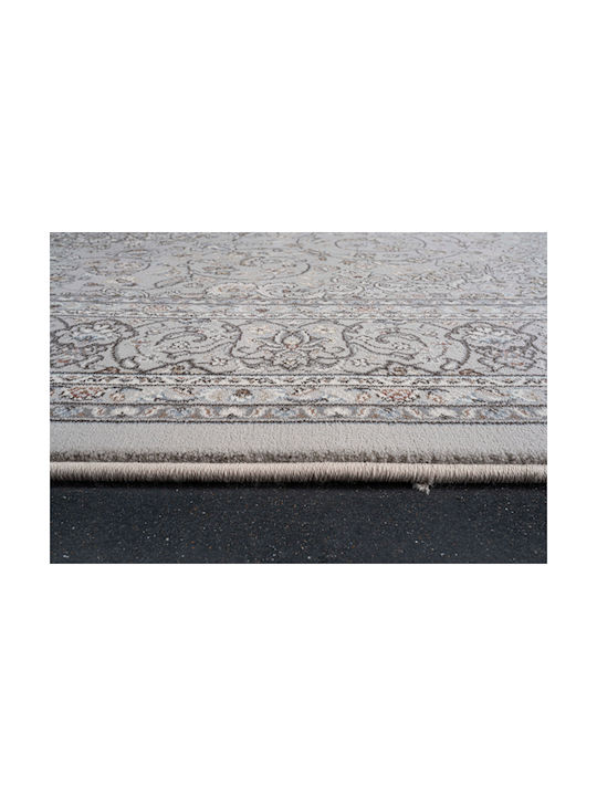 Ragolle Da Vinci Bedroom Rug Set White / Beige / Elephant 3 Pieces