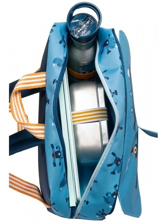 Lilliputiens Super Marius School Bag Backpack Kindergarten Light Blue