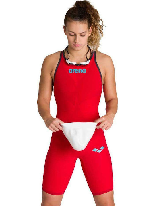Arena Powerskin Carbon Air² 001128-45 Women's One Piece Competition Swimsuit Red