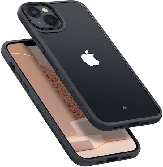 Caseology Skyfall Umschlag Rückseite Kunststoff 2mm Matte Black (iPhone 14 Plus)