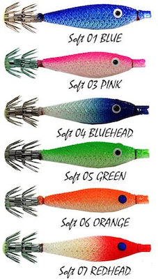 Oceanic Egido Soft Tintenfisch-Jigs 7Stück 06 OC10SOFT-06