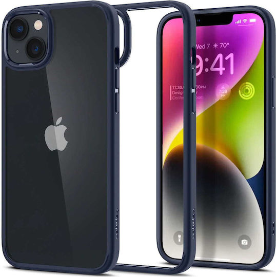 Spigen Ultra Hybrid Back Cover Plastic 2mm Navy Blue (iPhone 14)