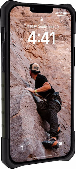 UAG Pathfinder Back Cover Plastic with Strap Olive (iPhone 14 Plus)