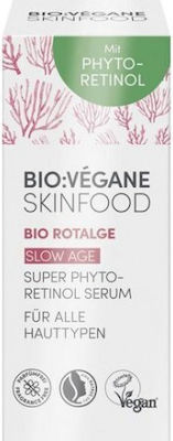 Bio Vegane Bio Rotalge Slow Age Αντιγηραντικό Serum Προσώπου με Ρετινόλη 15ml