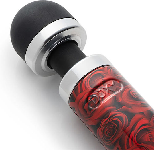 Doxy Cast 3R Vibrator Massage Wand-Massagegerät 28cm Rose Pattern