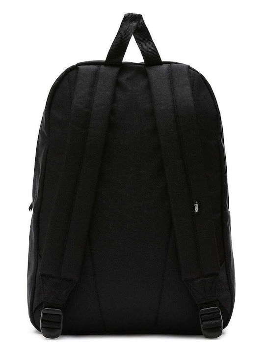 Vans Realm Dalmatian School Bag Backpack Junior High-High School in Black color