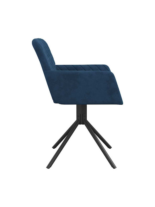 Stühle Speisesaal Blue 2Stück 51.5x59x83.5cm