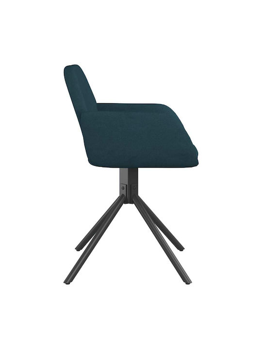 Stühle Speisesaal Blue 2Stück 54x58.5x79.5cm