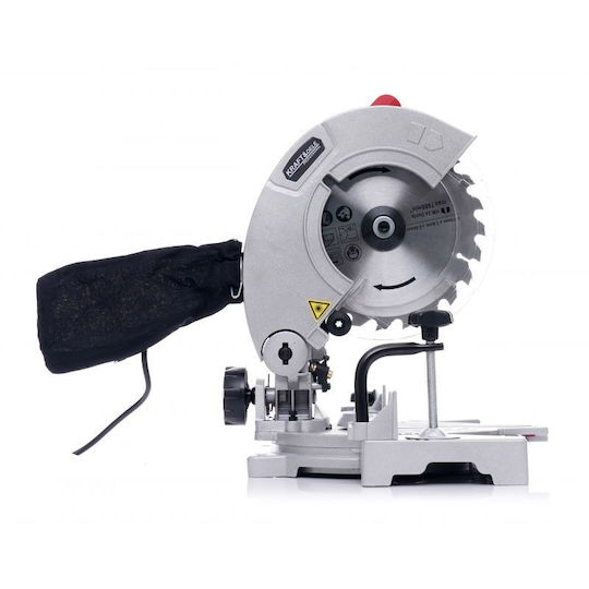 Kraft & Dele Miter Saw Electric 2200W with Cutting Guide (laser) & Disc Diameter 210mm