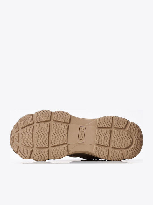 Micola Γυναικεία Chunky Sneakers Μπεζ