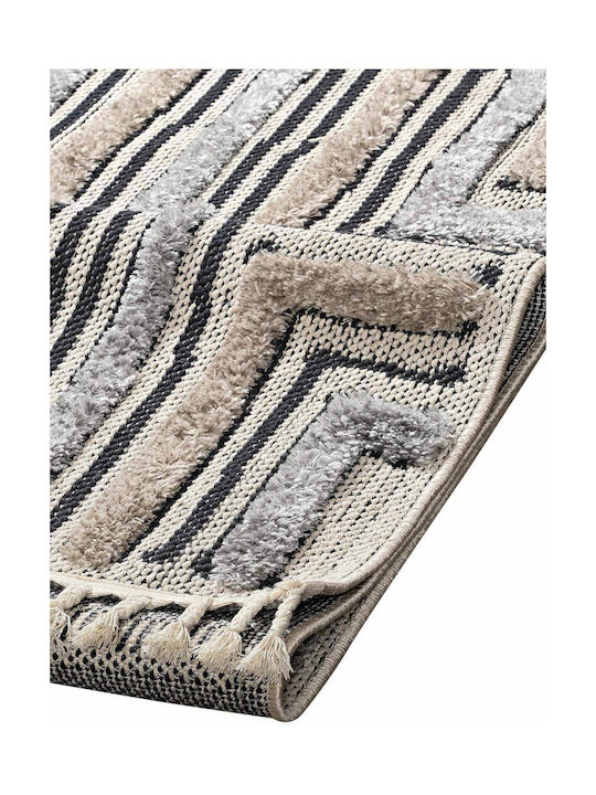 Madi Cables Modern Bedroom Rugs Set Trend Gray 4226-04 3pcs