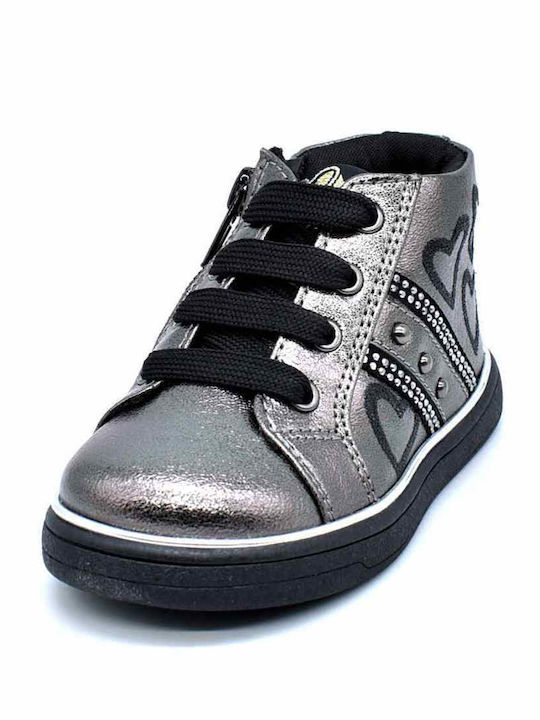 Παιδικά Sneakers Ασημί