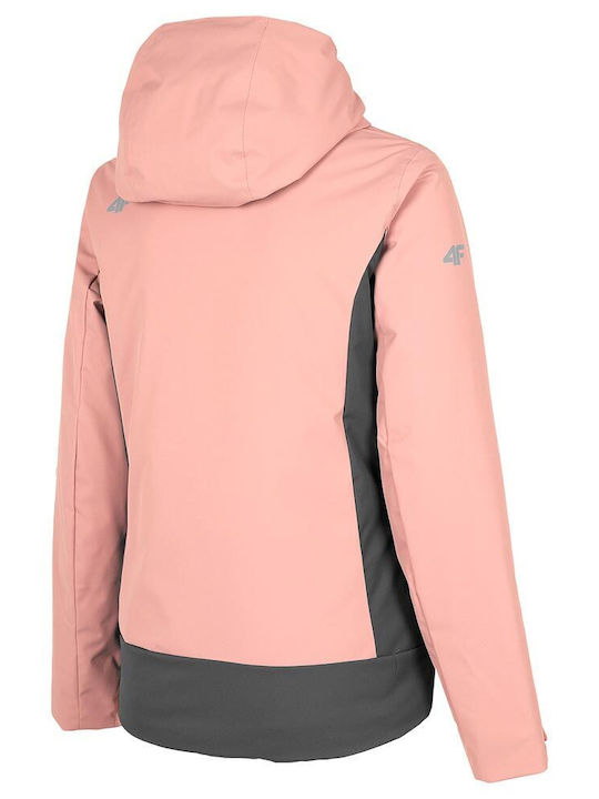 4F H4Z22-KUDN002-53S Frauen Jacke aus für Ski & Snowboard Rosa