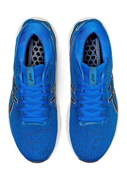 Gel-Nimbus 24 Herren Sportschuhe Laufen Electric Blue / Piedmont Grey