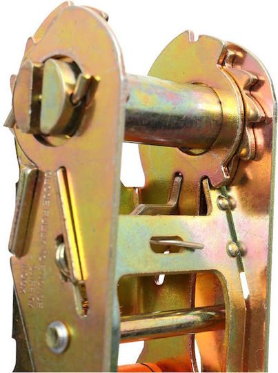 Kraft & Dele Curea 600x3.5cm cu curele de bagaje auto Portocaliu 1buc