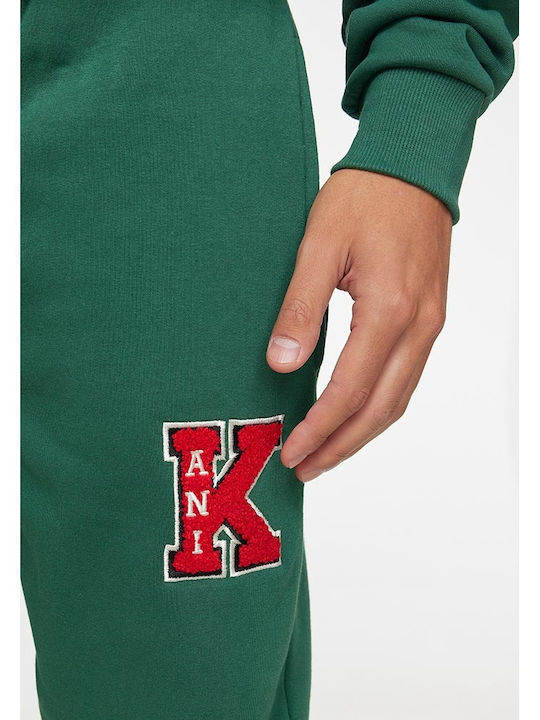 Sweatpants with Elastic Green
