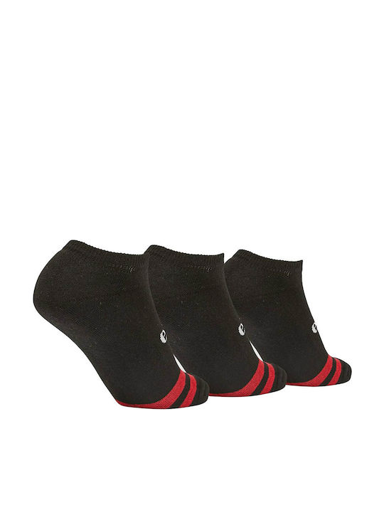 Ellesse Melna Șosete Sportive Multicolor 3 perechi