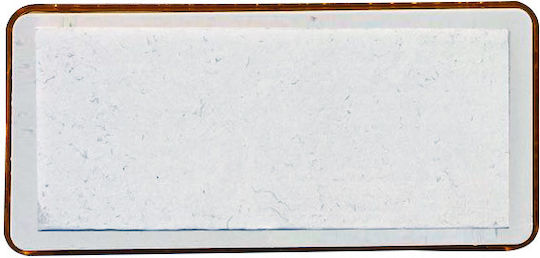 Proplast Αντανακλαστικό Αυτοκόλλητο & Βιδωτό 90mm x 40mm Πορτοκαλί 1τμχ