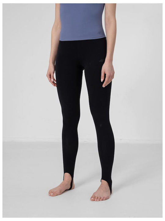 Yoga Frauen Lang Leggings Schwarz