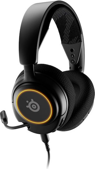 SteelSeries Arctis Nova 3 Over Ear Gaming Headset με σύνδεση 3.5mm / USB