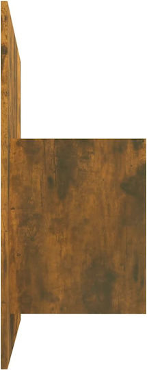 vidaXL Wooden Bed Headboard Smoked Oak 120x80cm