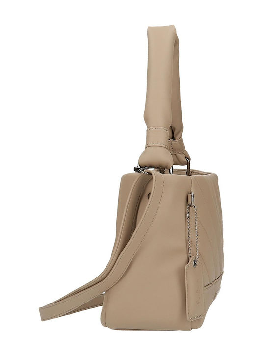 Kylie Γυναικεία Τσάντα Ώμου Taupe