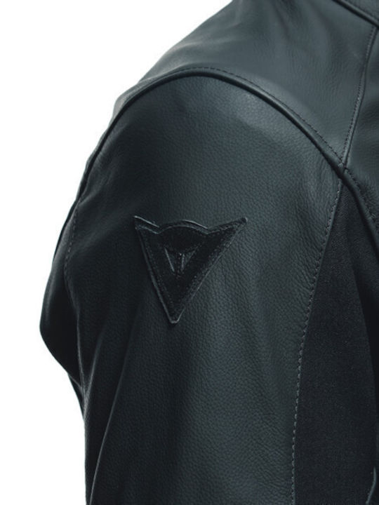 Dainese Razon 2 Bărbătesc Geacă de motocicletă De piele 4 Sezoane Negru