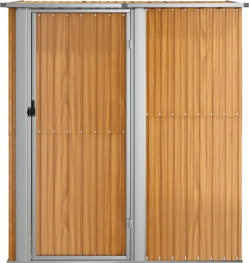 Metallic Garden Warehouse Galvanized Brown L1.805xW0.97xH2.095m