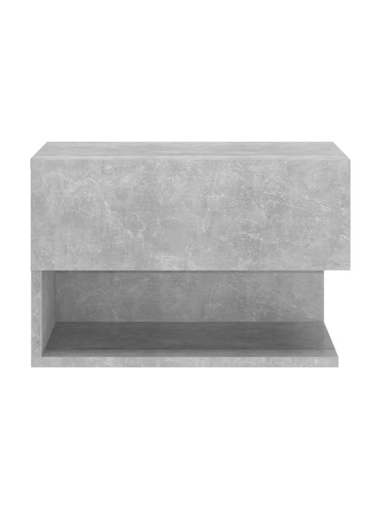 Nachttisch Grey Concrete 46x29.5x30cm