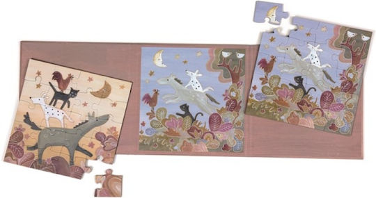 Παιδικό Puzzle Μουσικοί της Βρέμης για 3+ Ετών 40pcs Egmont