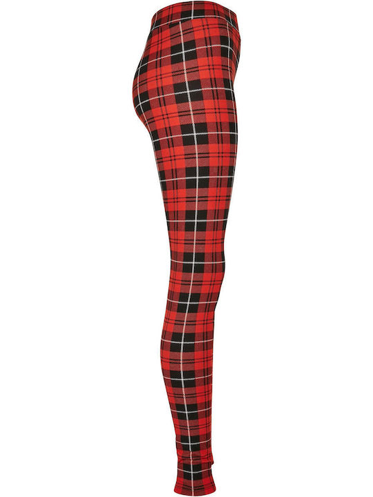 Γυναικείο Μακρύ Κολάν Red Check
