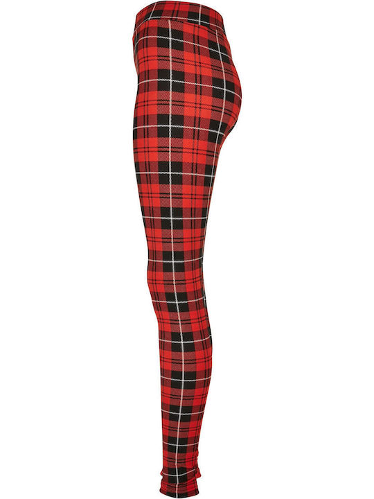 Γυναικείο Μακρύ Κολάν Red Check