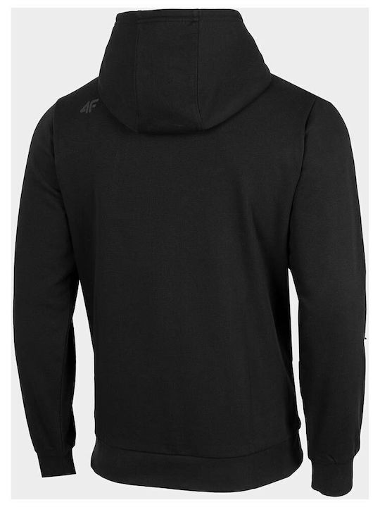 Sweatshirt with Hood Black
