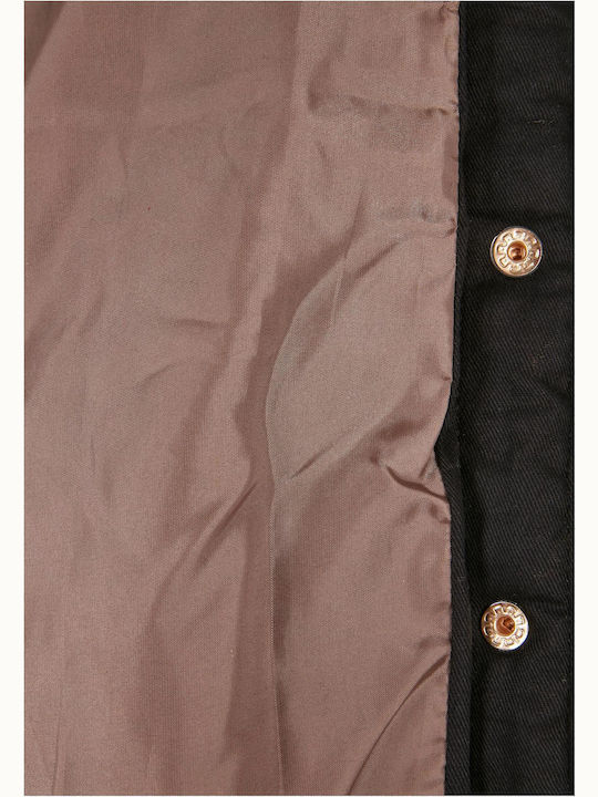 Sherpa Damen Braun Overshirt Oversized