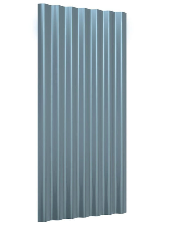 vidaXL Γαλβανιζέ Πάνελ Οροφής Π80xΒ36cm