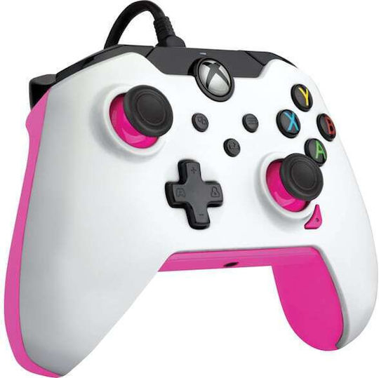 PDP Wired Gamepad for PC / Xbox One / Xbox Series Pink / White