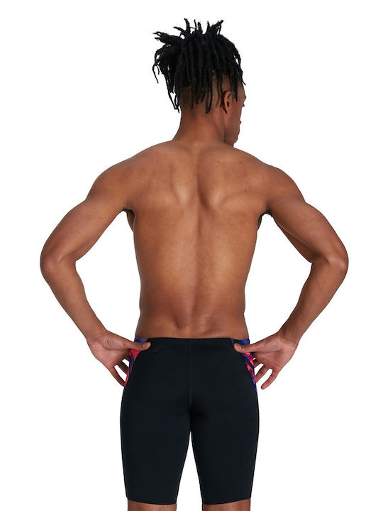 Speedo Herren Badebekleidung Bermuda Schwarz mit Mustern