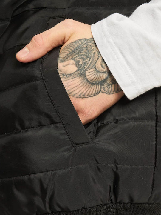 Sleeveless Jacket Puffer Black