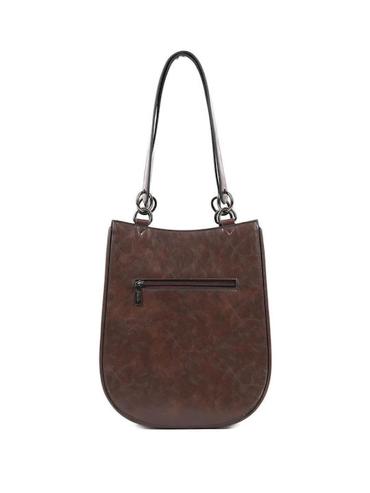 Doca Women's Shoulder Bag Brown