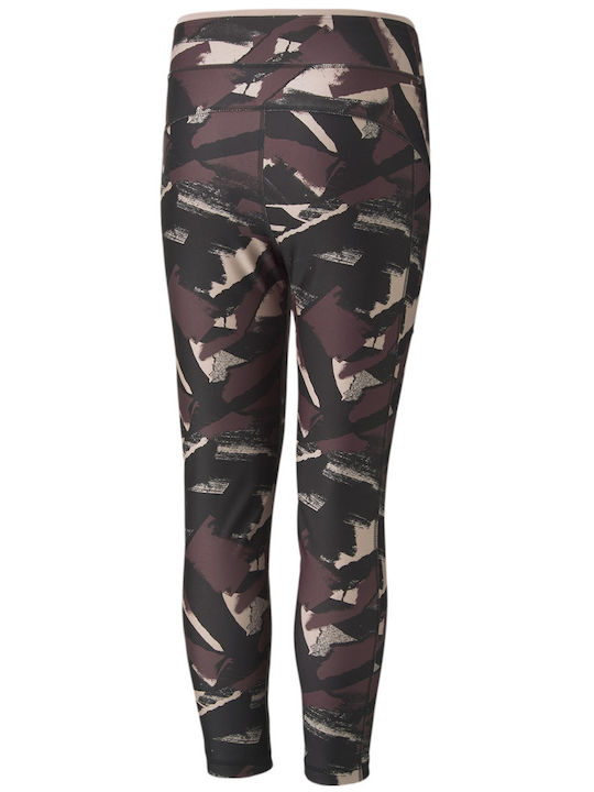 Puma Kinder Leggings Lang Lila