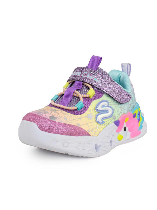 Skechers Παιδικά Sneakers για Κορίτσι Πολύχρωμα