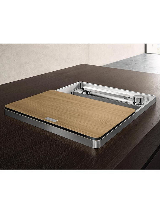 Blanco Eloscope-F II Tall Kitchen Faucet Counter Retractable Silver