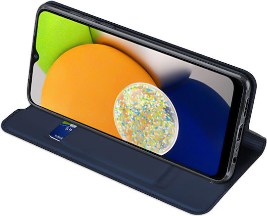 Dux Ducis Skin Pro Book Piele artificială Albastru (Galaxy A03)