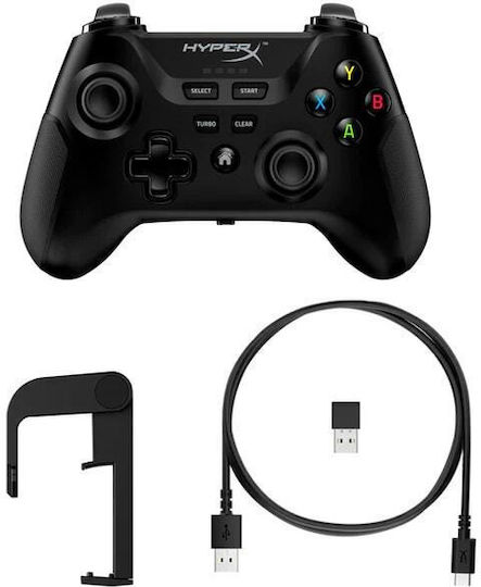 HyperX Clutch Wireless Gamepad pentru PC Negru