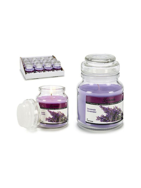 BigBuy Aromatisches Kerze im Gefäß mit Lavendel Parfüm 7x10cm