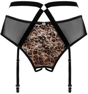 Obsessive Allunes Ζαρτιέρες Garter Belt Plus Size Black