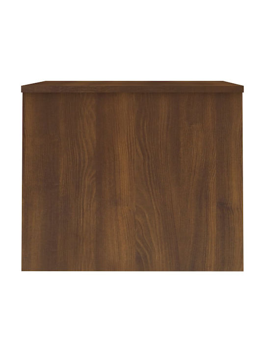 Rectangular Central Wooden Coffee Table with Lifting Mechanism Brown M80xW50.5xH41.5cm