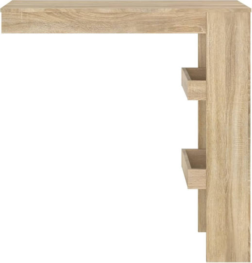 Table Bar Wooden Sonoma Oak 102x45x103.5cm