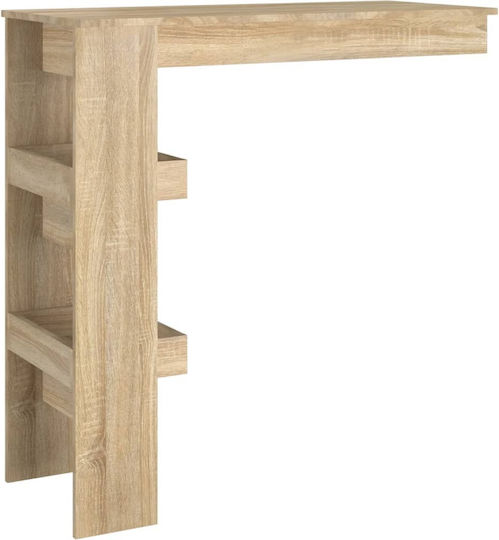 Table Bar Wooden Sonoma Oak 102x45x103.5cm