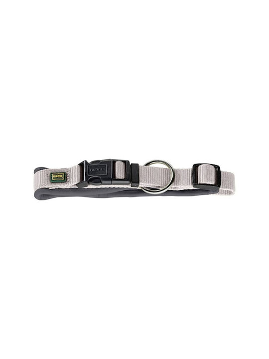 Hunter Neopren Vario Dog Collar In Gray Colour 35 - 40cm